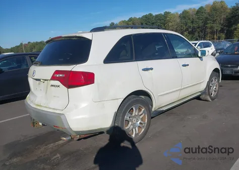 2008 Acura Mdx Technology Package from USA, damaged, VIN 2HNYD28388H517646